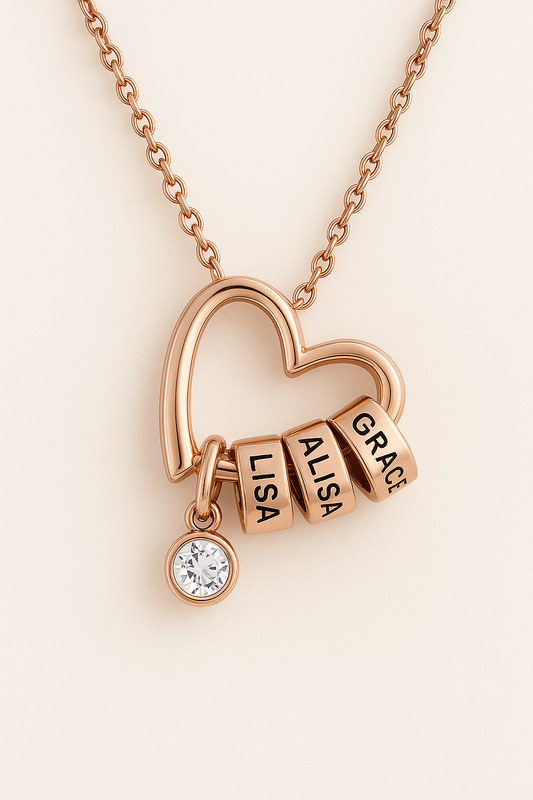 Custom name & birthstone necklace